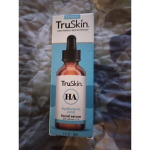 TruSkin Hyaluronic Acid Facial Serum with Vitamins C E Nutrition 1 FL OZ 30ML